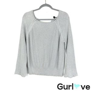 Ann Taylor S Bell Sleeve Boat Neck Sweater